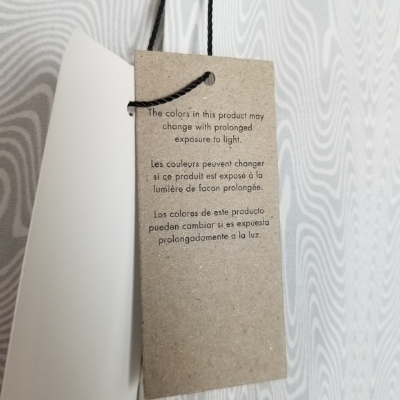 Calvin Klein Mens Cotton Blend Geometric Dress Shirt Brilliant White NWT Large - Picture 10 of 14